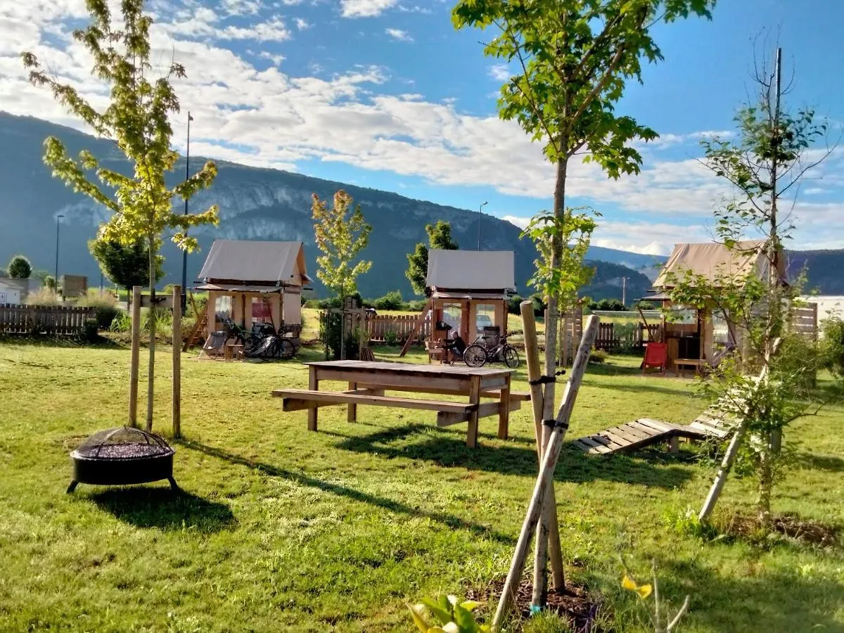 Les Lodges de la ViaRhôna - Tentes Lodges Virignin